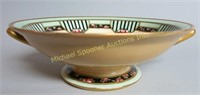 THEODORE HAVILAND HAND PAINTED FOOTED BOWL