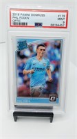 PSA 9 Phil Foden rookie optic