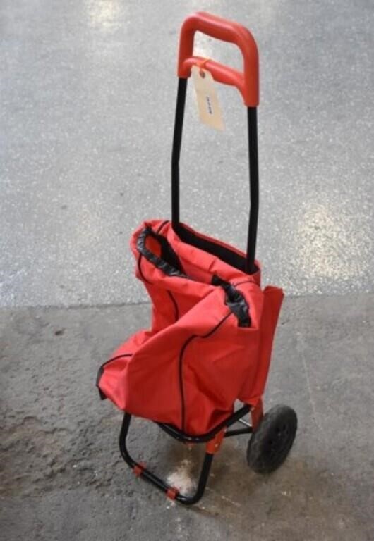 Police Auction: Shopping Cart - Red