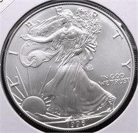 1996 SILVER EAGLE GEM