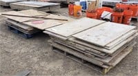 Assorted Concrete Form Boards - Various Sizes