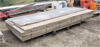 (25) Concrete Form Boards - 8' x 2'