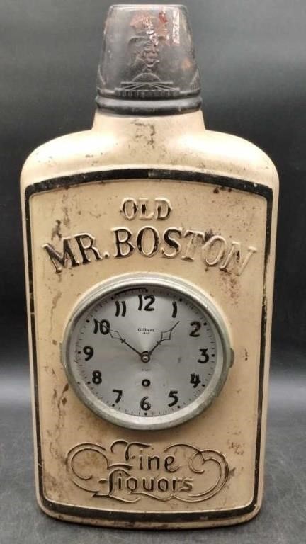 (GH) Vintage Old Mr. Boston Fine Liquors" Gilbert