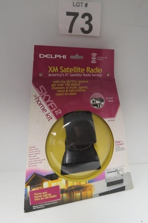 XM Satellite Radio Home Kit - New