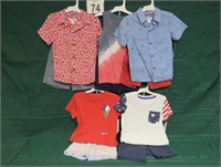 5 New 2 pcs Outfits sz 4T w/ Tags