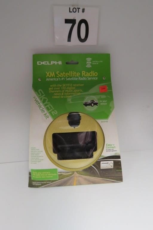 New XM Satellite Radio Vehicle Kit