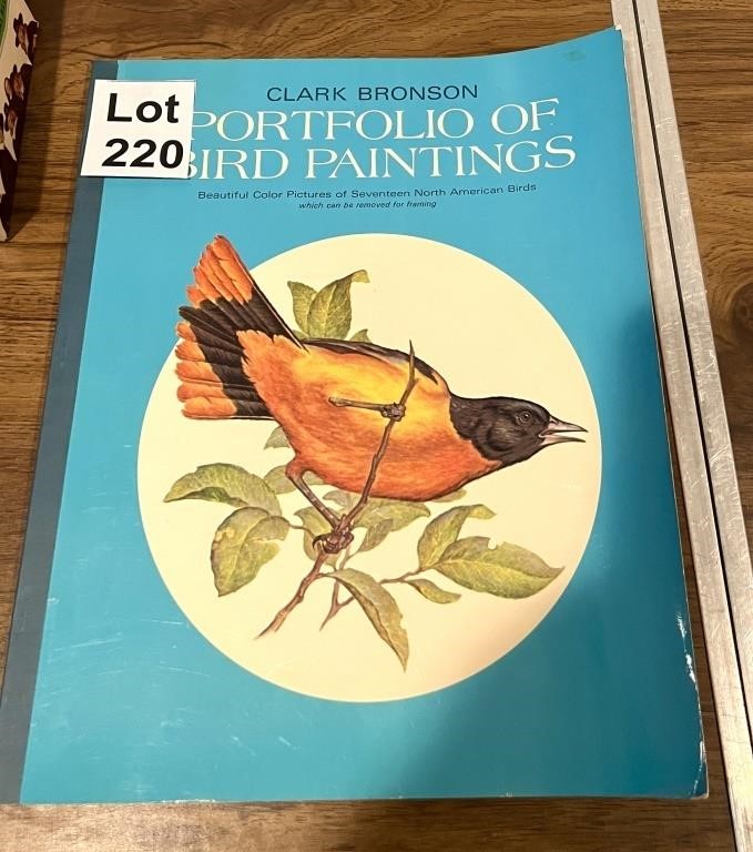 Portfolio of Bird Paintings by Clark Benson