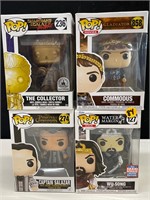 4 MISC.FUNKO POPS