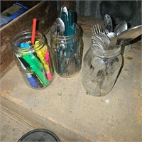 Mason Jars With Contents