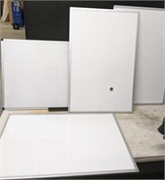 GROUP OF DRY ERASE BOARDS