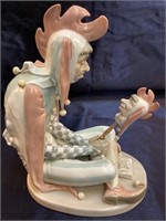 Lladro 2-Piece Norman Rockwell "Court Jester"