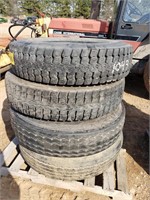 Approx (4) 22.5 Tires