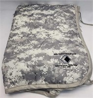 96th Sustainment Brigade - Camo Blanket
