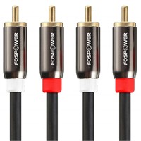 (N) FosPower (0.9m / 3ft) 2 RCA M/M Stereo Audio C