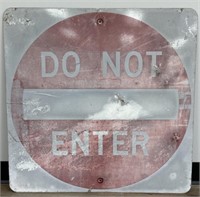 30in Metal “ Do Not Enter “ Road Sign