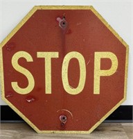 2Ft  Metal “ STOP “ Road Sign