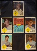 (15) 1961 Fleer BB Cards w/ Bob Gibson