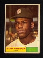 1961 Topps BB Card #211 Bob Gibson