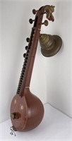 Antique Vina Sitar Musical Instrument