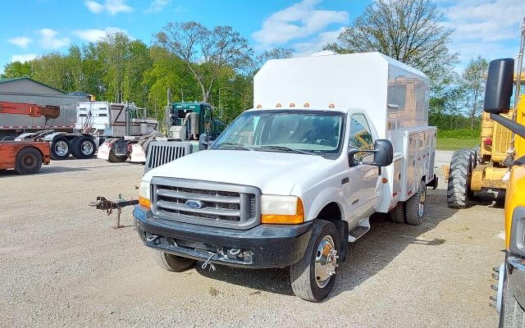 2000 FORD F-550 SERVICE TRUCK