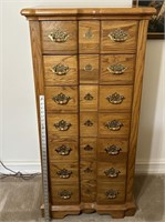 Wooden Rock City Chest of Drawers w/6 Drawers