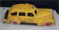 cast iron yellow cab