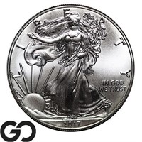 2017 American Silver Eagle 1oz Fine Silver Bullion