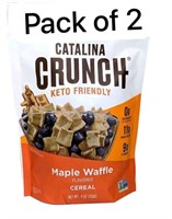 Sealed- 2Pack- Catalina Crunch Maple Waffle Keto C