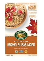 Sealed - BROWN SUGAR MAPLE OATMEAL, 320 G BOX