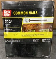 GripRite Common Nails 10D 3”