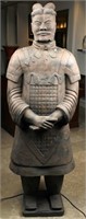 TERRACOTTA CHINESE WARRIOR STATUE - LIFE SIZE