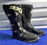 Skywalk AXO Size 13 MotoCross Steel-Toed Boots