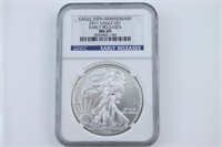 2011 Silver Eagle Early Release NGC MS69