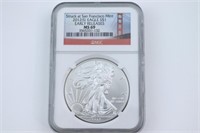 2012-S Silver Eagle Early Release. NGC MS69
