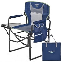 SUNNYFEEL Oversized Camping Directors Chair, Porta
