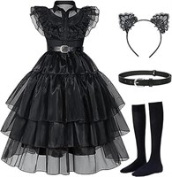 Black Princess Costume for Girls 3T-4T