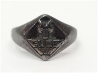 Rare Vintage Cub Scouts BSA Sterling Silver Ring