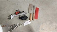 Pipe Wrench, Crescent Wrench, Small Tool Buckles &