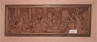 Large framed Tapestry 23” x 61”