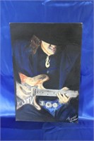 "Stevie Ray Vaughn" by Thomas Rhodes