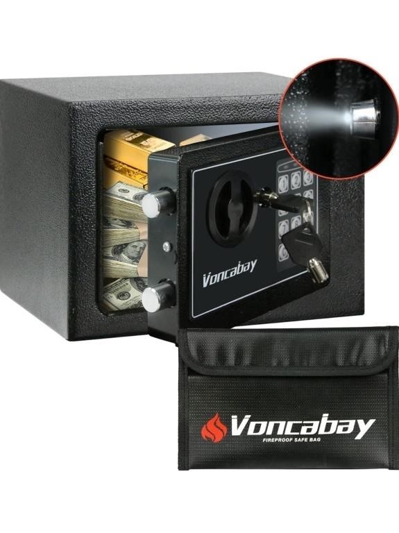 ( New ) Voncabay Money Safe Box for Home with