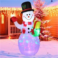 ( New ) Snowman Inflatable Outdoor Decoration,