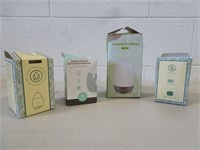 Lot of 4 Essential Oil Diffusers (Untested/As Is)