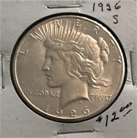 1926-S Peace Dollar