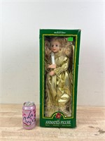 Vintage Christmas Animated Figure Doll