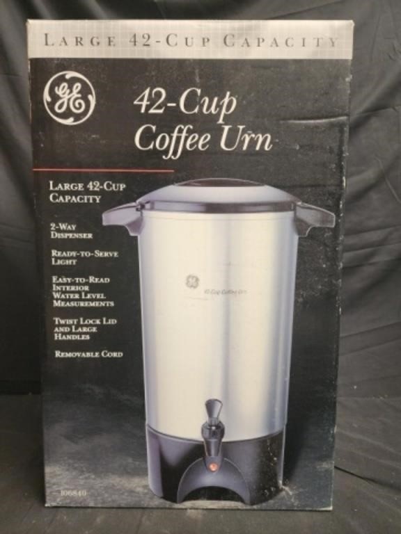 Large GE 42 cup coffee urn