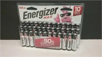Unopened Energizer Max AA Batteries 38 Total