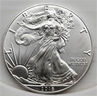 2016 American Eagle 1 Oz Silver Dollar