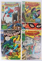 THE AMAZING SPIDER-MAN #92, #93, #94, & #95 COMICS
