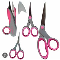 4pc scissor Set for Sewing, Craft, household